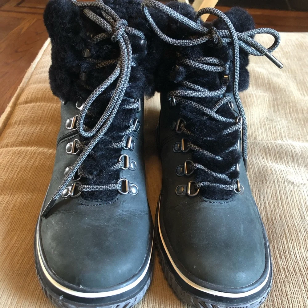 Pajar Canada Galat Winter Waterproof Shearling Boots 37/6.5.